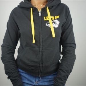 Victoria Secret Pink Black Mizzou Hoody